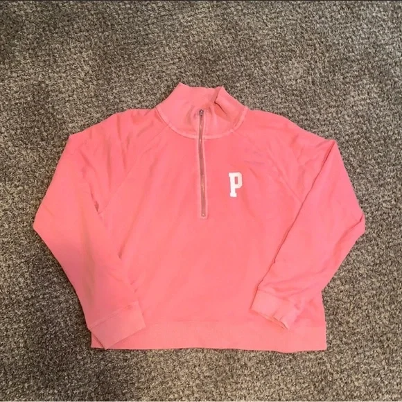PINK 1/4 Zip - Picture 1 of 5